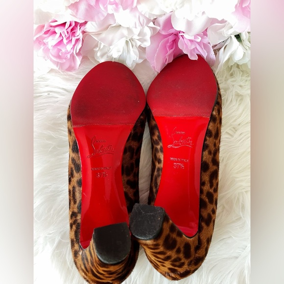 Christian Louboutin Leopard Heels - Picture 7 of 8
